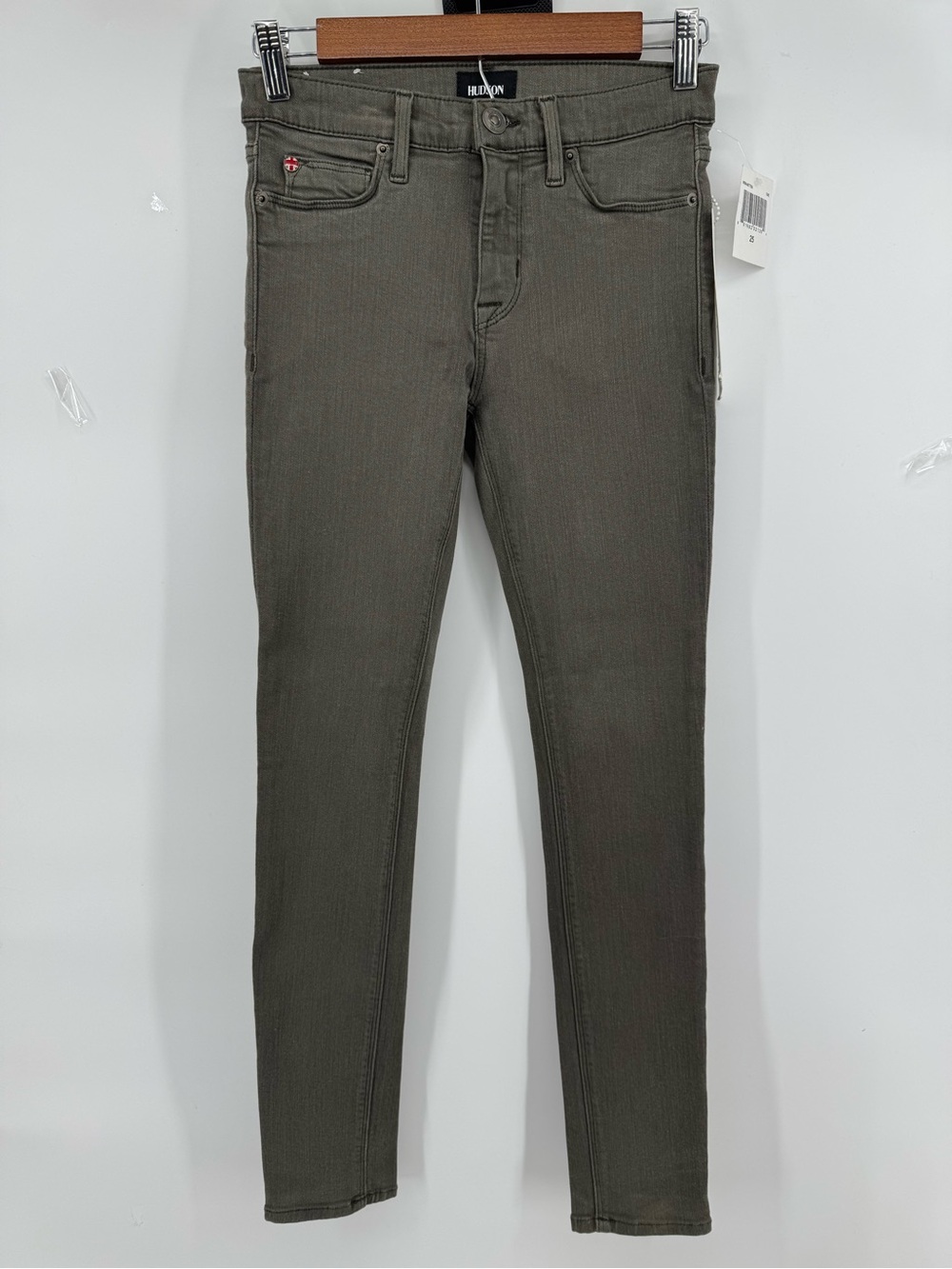 Hudson Nico Midrise Ankle Jeans Women's Sz 25 NWT Tropper Green